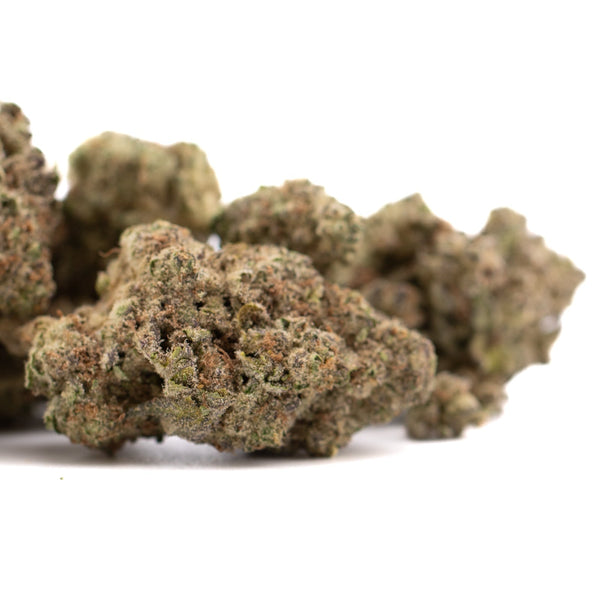 Premium Daily Grape THCa hemp flower bud with trichomes